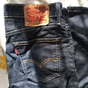 Levi 511 dark blue jeans
